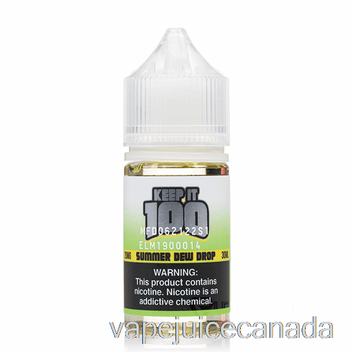 Vape Juice Summer Dew Drop - Keep It 100 SALTS - 30mL 50mg